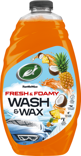 Turtle Wax Fresh & Foamy Shampoo Tropical 1,42 L, produktbild