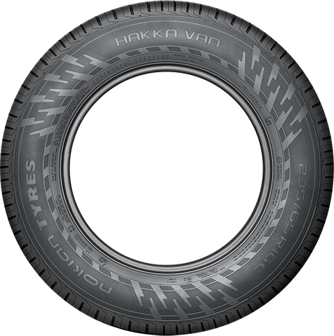 Nokian Tyres Hakka Van sommardäck för transportbil, sedd från sidan