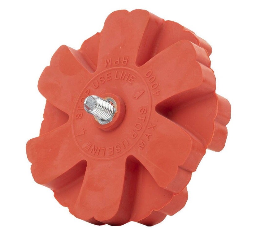 SLIPSKIVA 90 MM LIMRESTBORTTAGARE VINGAR JORDGUBB