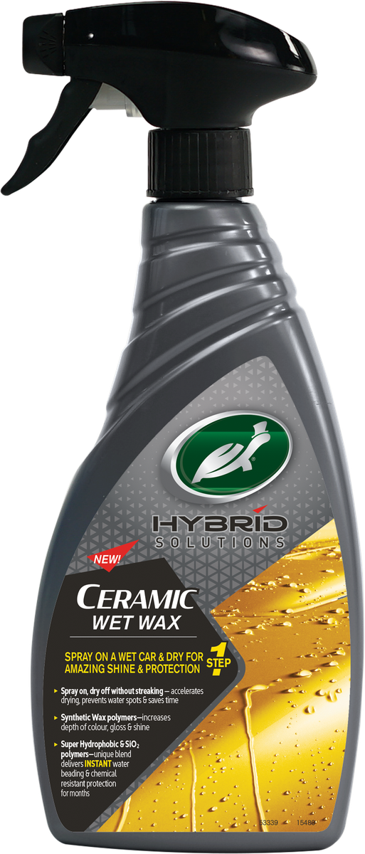 Turtle Wax Hybrid Solutions Ceramic Wet Wax 500 ml, produktbild framifrån
