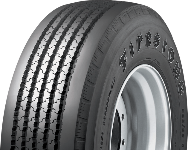 Firestone TSP3000 trailerdäck för lastbil, snett framifrån