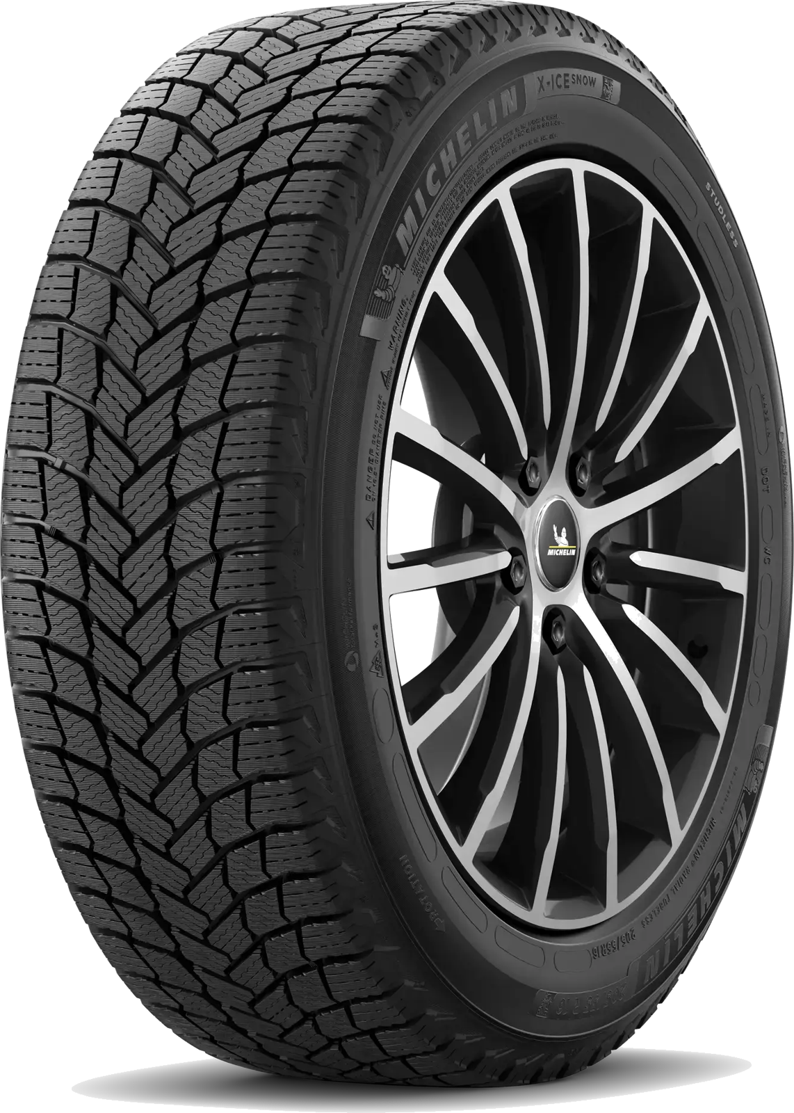Michelin X-Ice Snow friktionsdäck, snett framifrån
