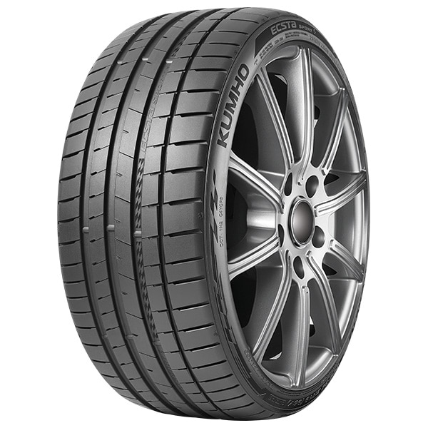 Kumho Ecsta Sport S (PS72) sommardäck för sportbil och prestandabil, snett framifrån