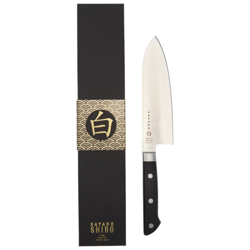 Kniv Satake Shiro Santoku 17cm