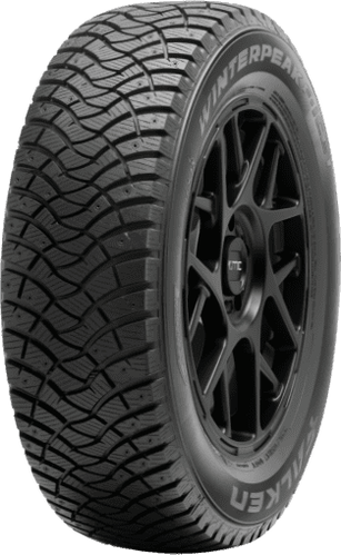 Falken WINTERPEAK F-ICE 1 dubbdäck, snett framifrån