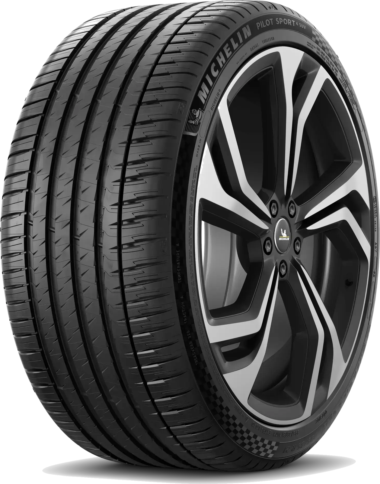 Michelin Pilot Sport 4 SUV sommardäck, snett framifrån
