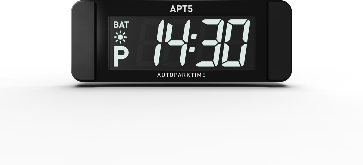 Autoparktime 5 automatisk P-skiva, produktbild